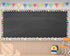 Christmas Bulletin Board Borders - Light Bulb Paper Trim Die-Cut Strip for Winter Classroom Wall Decorations