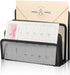 wishacc Desk Mail Organizer - Small File Holders for Desktop Document/Filing/Paper Organization