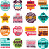 Work Merit Stickers - Reward Office Adulting, Funny Gifts for Coworkers, Perfect White Elephant Gift