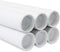 MagicWater Supply Mailing Tube - 1.5 in x 12 in, White - 6 Pack for Shipping and Storage of Arts, Crafts, Documents