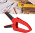 Woodworking Clamp, Spring Clamp with Long Flat Nose Plastic Fixing Clamp, 3 inch opening