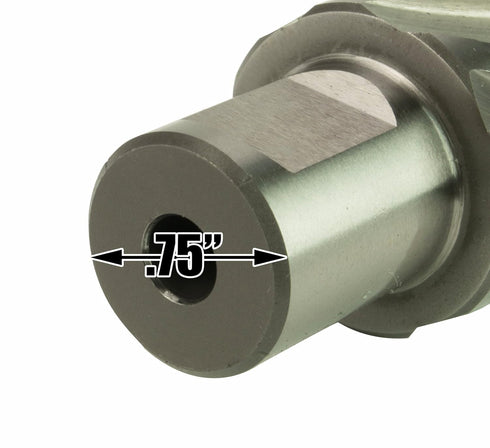 Steel Dragon Tools 1-1/8" x 2" High Speed Steel Annular Cutter - 3/4" Weldon Shank