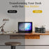 SUPEASY Mesh Desk Organizer with Drawers, Pen Holder for Office Supplies, Black