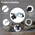 Metal Roofing Screws 10 x 1 inch, Black Hex Head Sheet Metal Roof Screw with EPDM Washer (250Pcs)