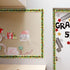 Christmas Magnetic Bulletin Board Border 24 Pcs 23.6 Ft Xmas Lights Magnet Decoration Strips for Classroom Office
