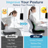 BANKQF Seat Cushion for Office Chair and Car, L-Shaped Ergonomic Car Seat Cushions, Memory Foam Chair Cushion, Lumbar