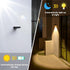 Solar Wall Sconce Lights, Outdoor Waterproof LED Dusk to Dawn Lighting for Fence Porch