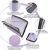 NAFY Accordion File Organizer, 13 Pockets Expanding Folder with Zipper, A4 Size, 27pcs Colour Labels