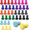 SMART&COOL Silicone Fridge Magnets, Anti Scratch Push Pin Magnets, Thumbtack Magnets for Whiteboard and Office (40 Pack)