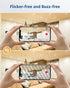 Non-Dimmable GU10 Bulbs, 2700K GU10 Bulb 4W Bulbs 100Flood 3 Pack Lepro LED Light Soft Warm Light Replacement