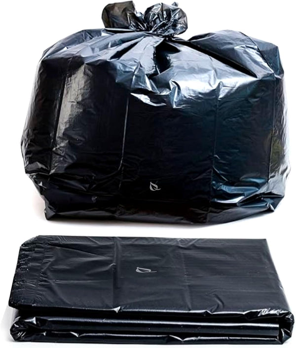 EcoQuality Strong Trash Bags, Wastebasket Receptacle Can Liner, Large 40-45 Gallon, 45