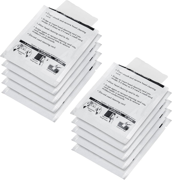 Replacement LabelWriter Cleaning Cards for DYMO Printers, 60622 Thermal Card Fits Dymo 300,310,315,320,330,400,450,10pcs