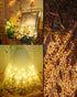 2 Pack 80 240 8 Twinkle Star Solar String Lights Outdoor, Total FT LED Solar Fairy Lights Outside Waterproof Modes