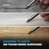 Set 2.8mm OX Tools Carpenter Pencils Mechanical Heavy Duty Construction Pencil with Lead, Belt Clip, Sharpener