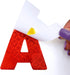 Jumbo 4" Sticky Primary Color Poster Letters and Numbers, 190 Pieces by ArtSkills