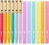 Mr. Pen Aesthetic Highlighters and Pens, 12 Pack, Assorted Color, No Bleed Bible Highlighters and Pens