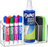 Magnetic Dry Erase Marker Holder, Acrylic Pen Holder for Whiteboard, Refrigerator, Office Organizer