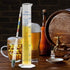 Haoguo 250ml Hydrometer and Test Jar for Wine, Beer and Kombucha - Including Plastic Cylinder, Cleaning Brush and ABV