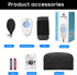 luanerl 8-17 Inches (20-42cm) Professional Aneroid Digital Display Manual Blood Pressure Cuff Size Precise