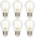Westinghouse Lighting 5278020 A15 Dimmable Clear Filament LED Light Bulb, 8 Watt (75 Watt Equivalent), 6 Pack