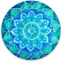SSOIU Custom Gaming Mouse Pad, Anti Slip Mandala Mouse Mat for Desktops, PC, Laptops, Round Mouse Pad for Office and