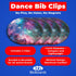 DanceSNAPS Bib Clips - Safety Lock Fasteners - Secures Dance Competition & Dance Conventions Event Numbers