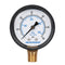 Measureman 2" Swimming Pool Pressure Gauge, 1/4"NPT Lower Mount, 0-60psi/kpa, Plastic Case