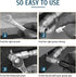 ZELCAN 150pc Metric Grease Fittings Kit, Hydraulic Grease Zerk Assortment for Replacing Missing Fittings