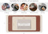 RENMTURE Double-Sided Faux Leather Desk Mat, Large Mouse Pad for Home and Office, Beige/Brown (32"x16")