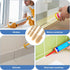 8Pcs Rubber Caulking Tool Set, 4 Size Smooth Grout Sealant Applicator Spreader for Finishing Tool