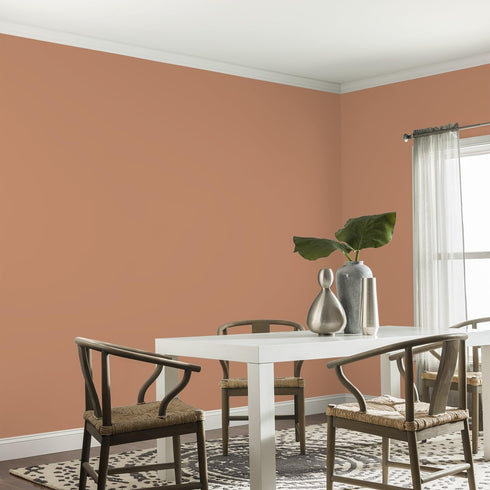 1 Glidden Total Interior Wall Paint & Primer All-in-One, Honey Graham/Orange, Eggshell, Gallon
