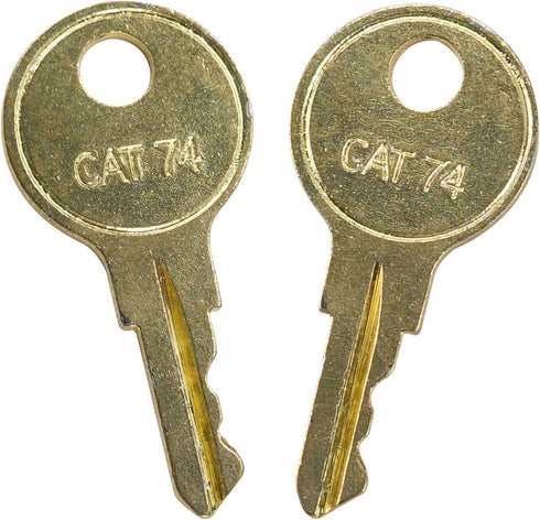 CAT74 33043 74 (Pack 6) Dispenser Keys for Toilet Paper Towel Janitor Cat Dispenser