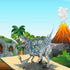 CUTE POPUP 3D T-Rex Dinosaur Pop Up Card - Handmade Greeting Card for Father's Day, Birthday, Kids Dino Lovers (6x6