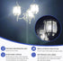 2 Pack 400W Equivalent LED Corn Light Bulb, 6000 Lumen 6000K Daylight, E26/E27 Medium Base for Indoor Garage Warehouse
