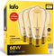 4 Pack Dimmable ST19/ST64 LED Edison Bulb 9W 60W Equivalent 650 Lumens