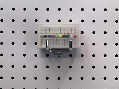 Triton Products Silver Double Rod Pegboard Hooks, 2 3/4", 10 Pack