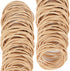 Rubber Bands Size 33, Approximately 220 pcs Light Brown Elastic Rubber Bands for Office Supply