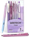 WRITECH Gel Pens Journaling Highlighters, Aesthetic Assorted Pastel Color Ink 0.5mm Fine Point, 7ct