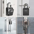 Lock Box, Diyife Key Lock Box for 5 Keys, Portable 4-Digit Combination Waterproof Key Safe for Home Garage Office (2