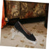 Set 2 Luxshiny Versatile Plastic Shoe Racks Suitable for High Heels Flats Display Stand