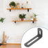 10 2.6"x1.2"x0.7", 90 uxcell Pcs Adjustable Right Angle Brackets, Slotted L-Shape Corner Bracket Degree Steel l Bracket