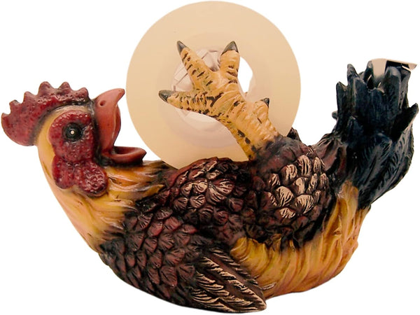 Rooster Tape Dispenser, Unique Desk Accessory, Funny Office Supplies, 5.5 Inches, Farmhouse Office Decor