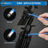 Allen Wrench Hex Key Set, 9PCS Metric Long Ball End L-key Set 1.5mm-10mm with Visible Coding for DIY and Repair