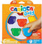 CARIOCA Baby Wax Crayons 6 Bear-Shaped Non-Toxic Crayons for Toddlers, Washable, Chunky