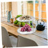 VOSAREA Stainless Steel Double Layer Seafood Display Rack Serving Tray Holder Practical Buffet Stand for Restaurants