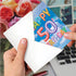 The Best Card Company 50th Happy Birthday Card with Envelope, 50 Year Old Congrats, Not Layered