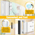 Upgraded Home Security Door Lock, Metal Reinforcement Lock for Childproof, 800 lbs Impact for Inward Swing Doors