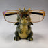 4 Top Brass Dragon Eyeglasses Holder Stand Resin Glasses Holder for Desk, Nightstand & Office Tall Fun Cute Figurine