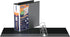 QuickFit View 3 Ring Binder, Angle D-Ring Binder with Clear-View Cover, 3 Inches Wide, Black by QuickFit