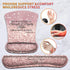Keyboard Wrist Rest Pad & Ergonomic Mouse Pad Set, Proverbs 31:25 Pink Design for Gaming, Office, Pain Relief
